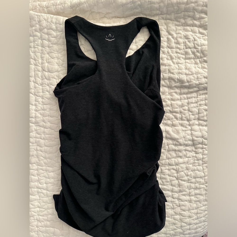 Beyond Yoga Black Maternity racerback Tank size M